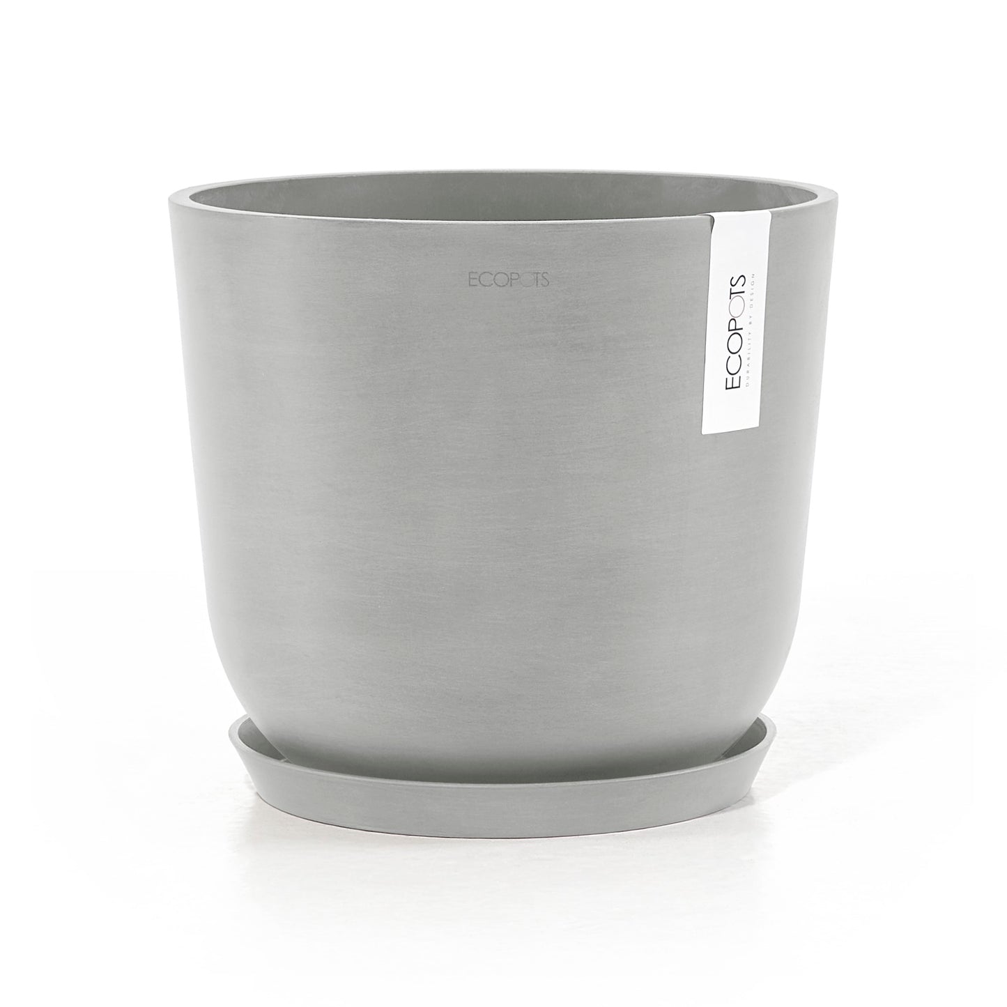 Ecopots Oslo White Grey
